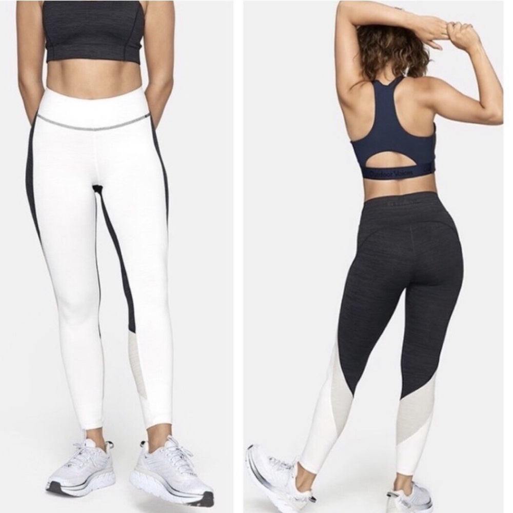 Outdoor Voices Women's Techsweat 7/8 Zoom Leggings Cloud Night Coyote